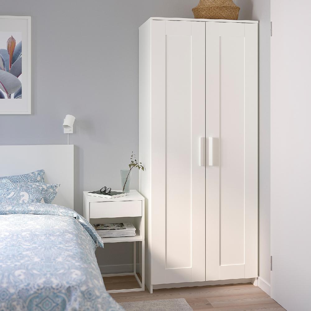 IKEA BRIMNES Armario con 2 puertas blanco 78x190 cm Descuento