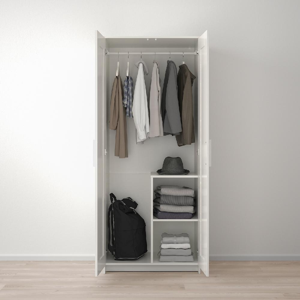 IKEA BRIMNES Armario con 2 puertas blanco 78x190 cm Descuento