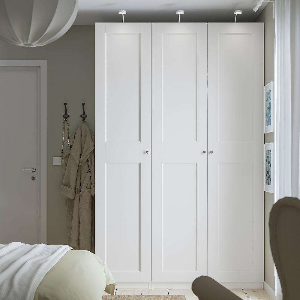IKEA PAX / GRIMO Combinación armario blanco/blanco 150x60x236 cm Envío gratis