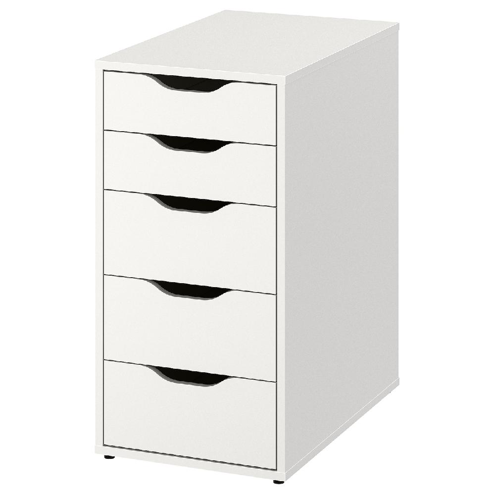 IKEA ALEX Cajonera blanco 36x70 cm