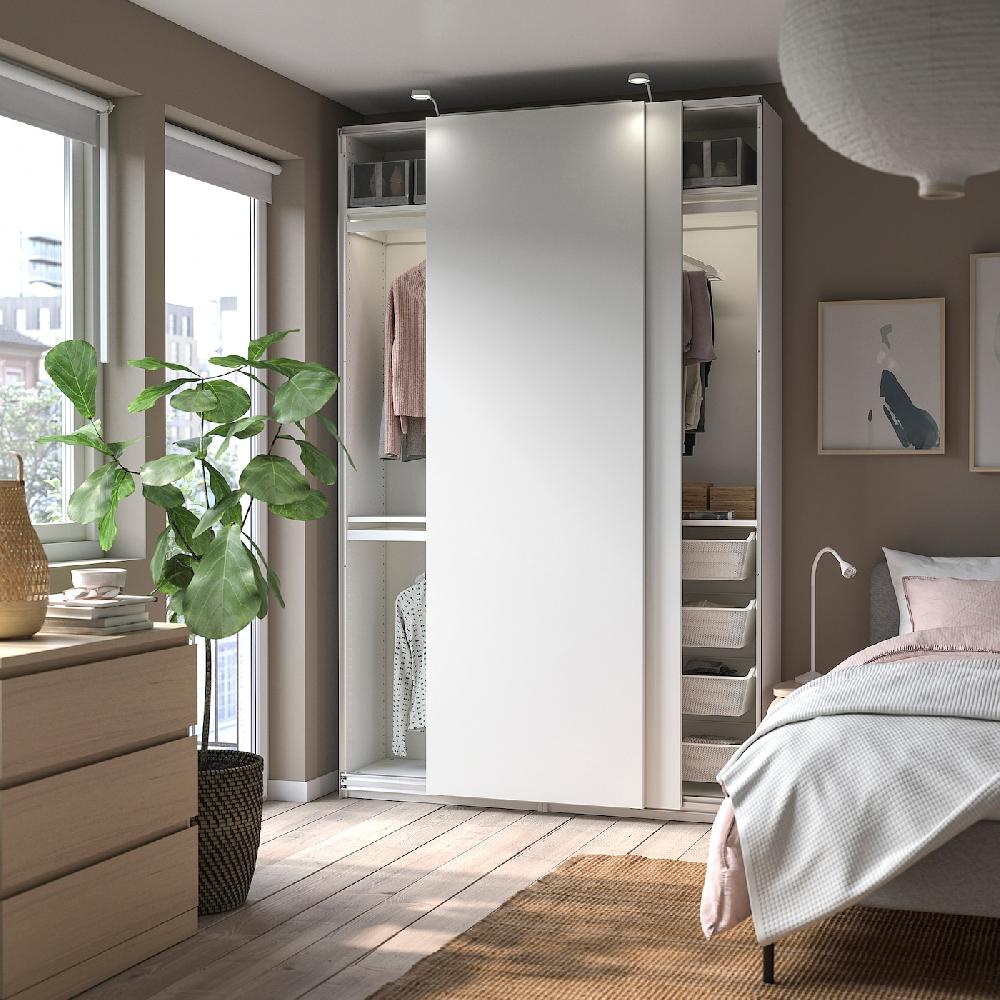 IKEA PAX / HASVIK Combinación armario blanco/blanco 150x43x236 cm Últimos 2 días