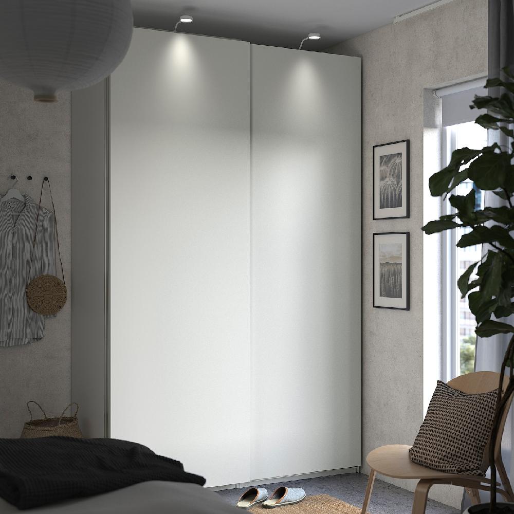 IKEA PAX / HASVIK Armario blanco/blanco 150x66x236 cm Solo hoy