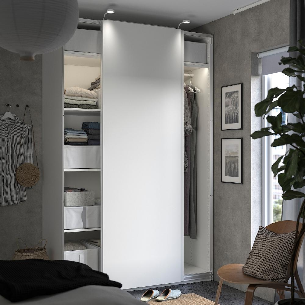 IKEA PAX / HASVIK Armario blanco/blanco 150x66x236 cm Solo hoy