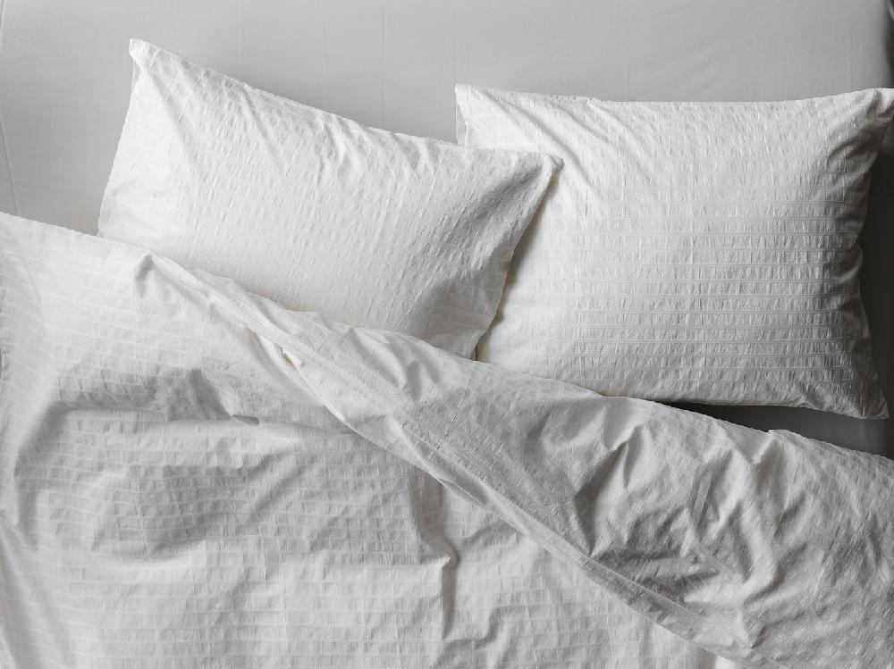 IKEA OFELIA VASS Funda nórdica y 2 fundas almohada blanco 240x220/50x60 cm Solo queda un día