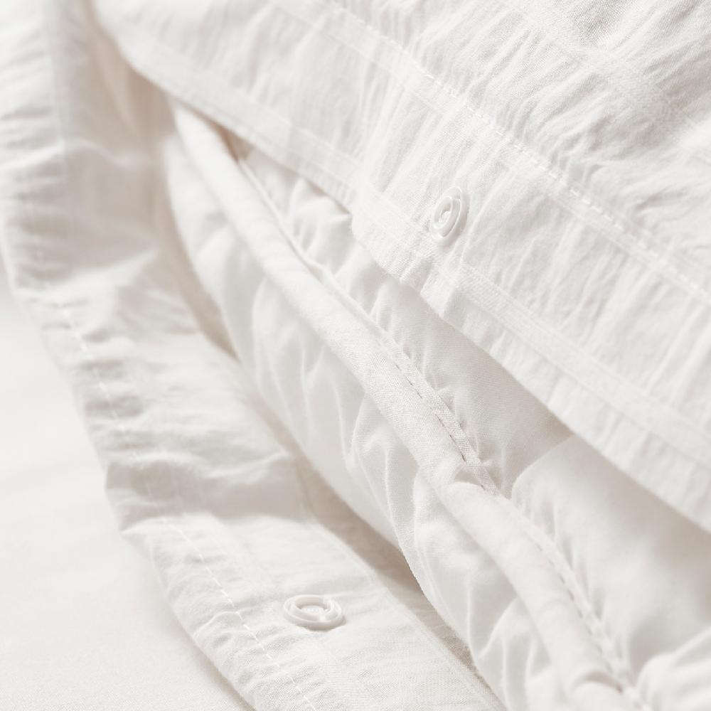 IKEA OFELIA VASS Funda nórdica y 2 fundas almohada blanco 240x220/50x60 cm Solo queda un día