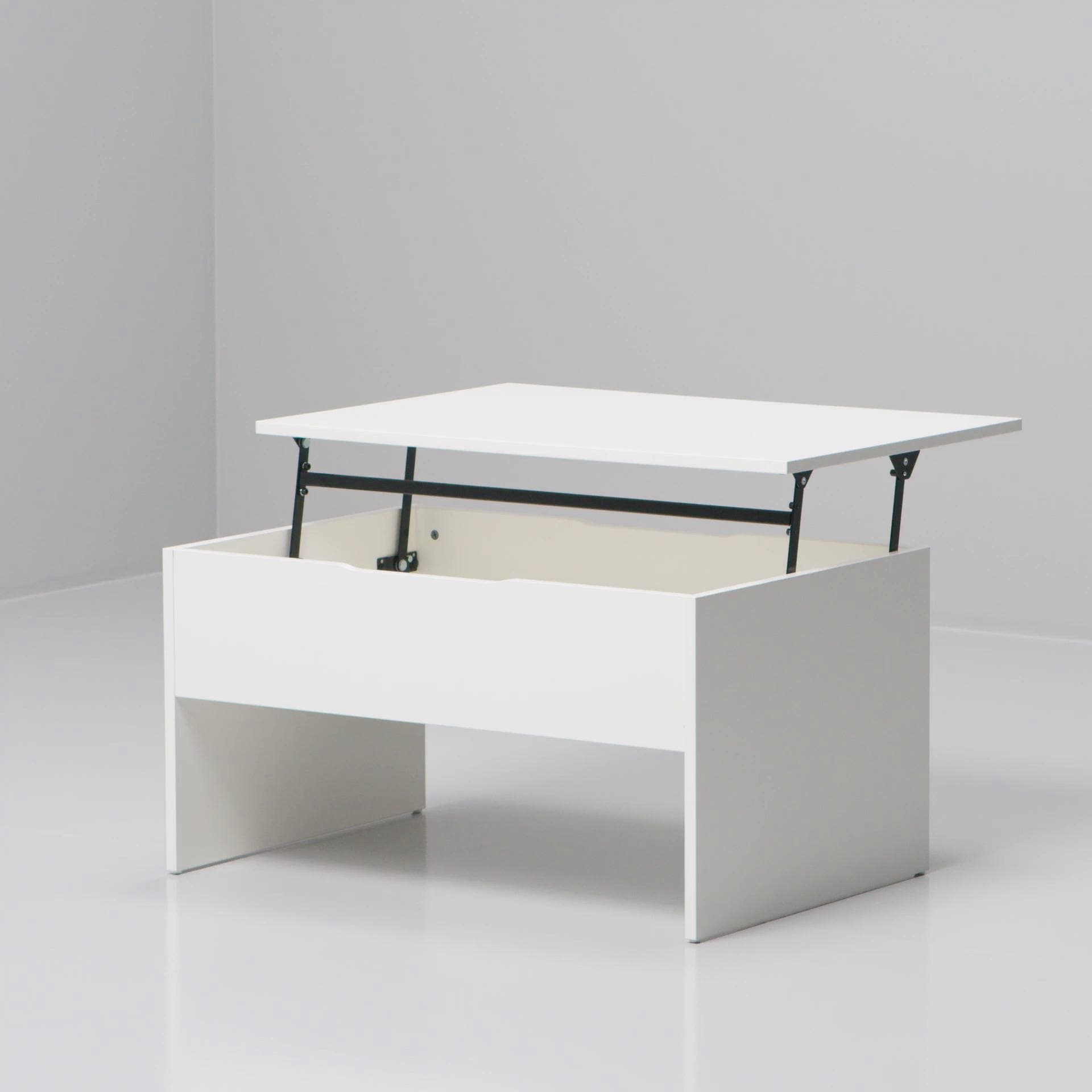 IKEA ÖSTAVALL Mesa de centro elevable blanco 90 cm Ahorra y exporta
