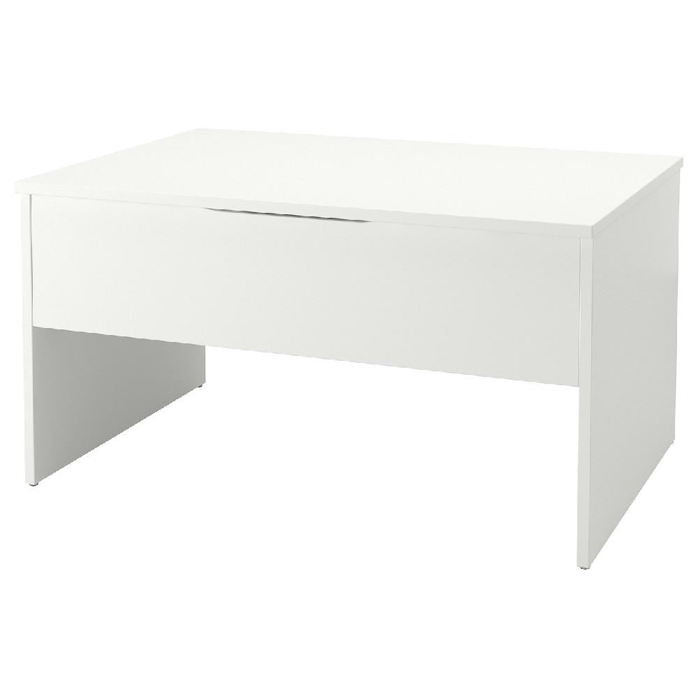 IKEA ÖSTAVALL Mesa de centro elevable blanco 90 cm Ahorra y exporta