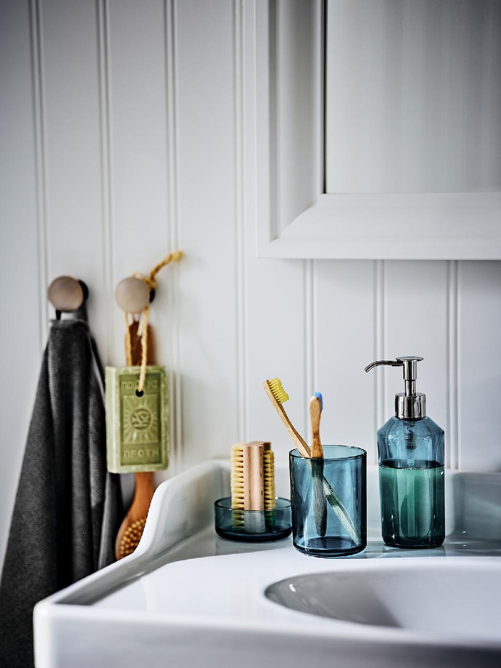 IKEA SKISSEN Juego para baño 3 piezas Outlet