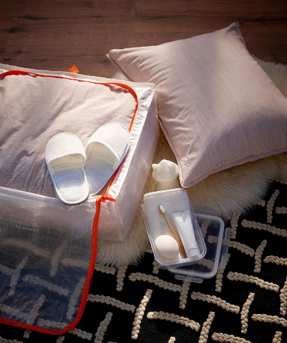 IKEA PÄRKLA Bolsa de almacenaje 55x49x19 cm Outlet online