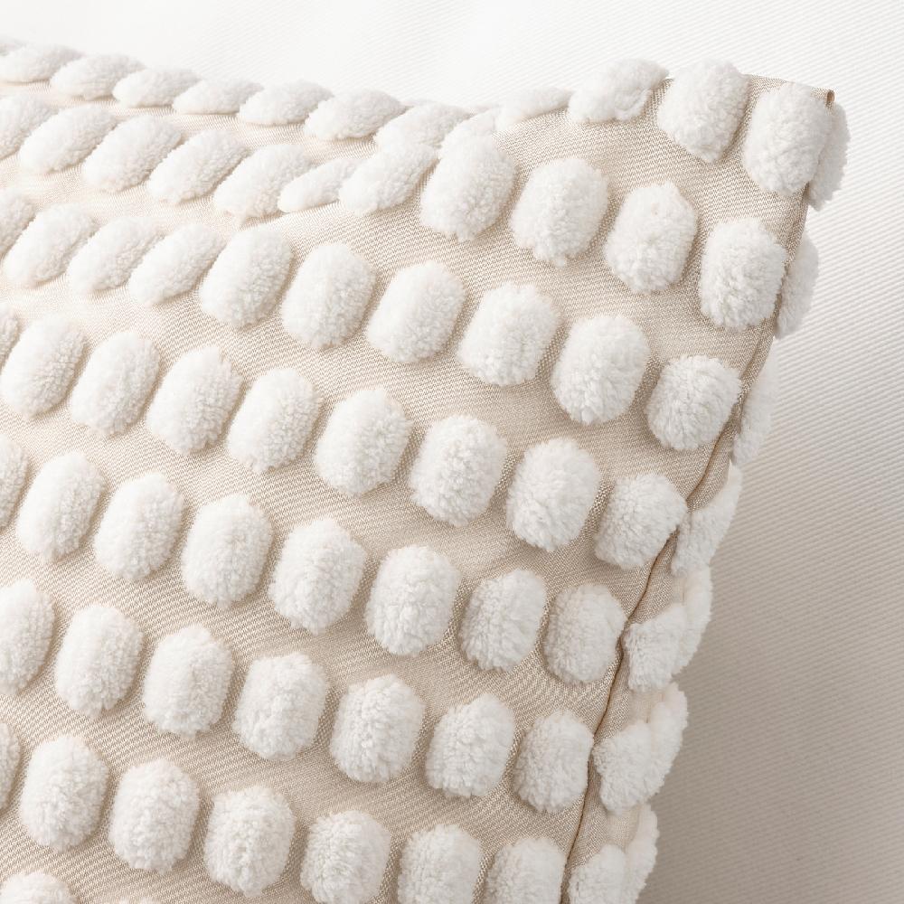 IKEA SVARTPOPPEL Funda de cojín hueso 50x50 cm Rebajas online