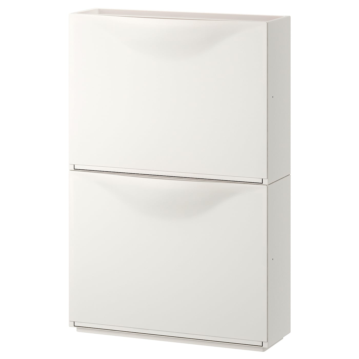 IKEA TRONES Zapatero/almacenaje blanco 52x18x39 cm