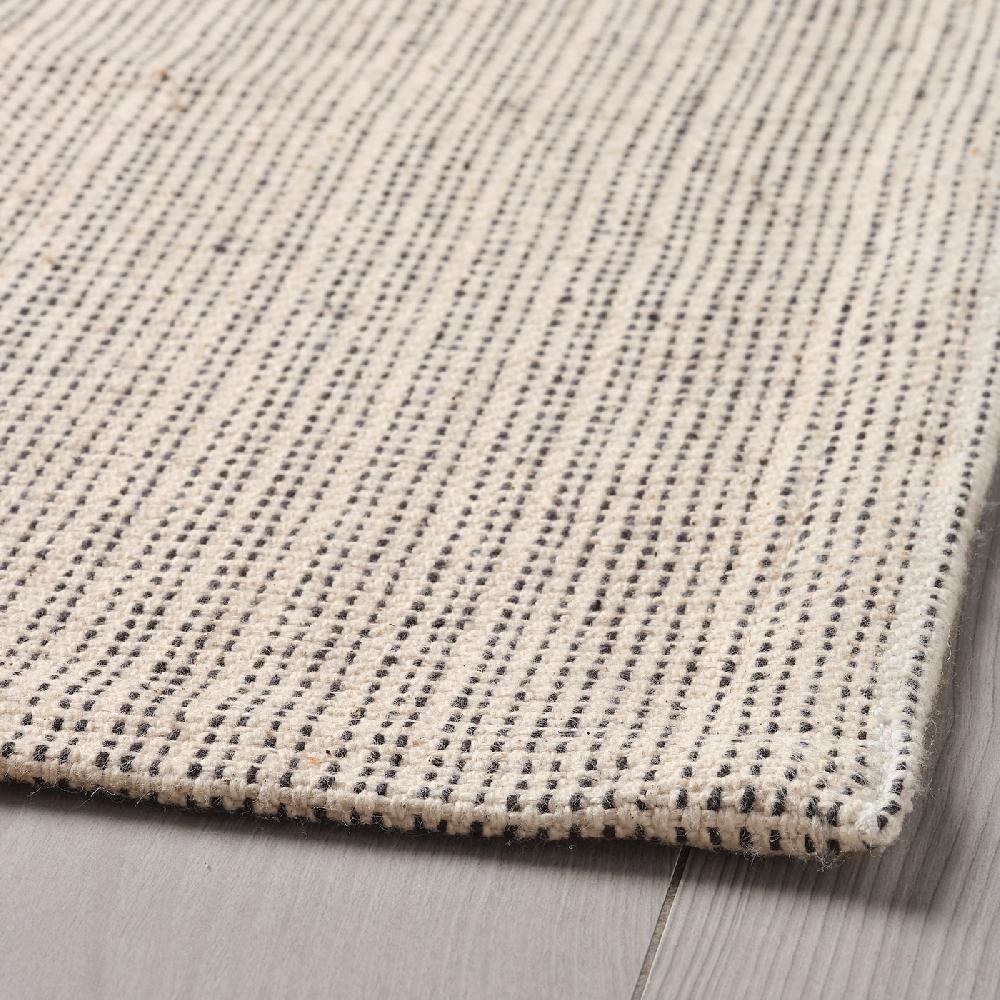 IKEA TIPHEDE Alfombra natural/negro 120x180 cm COMPRAR AHORA