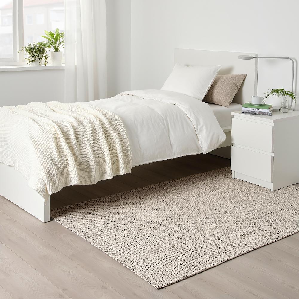 IKEA TIPHEDE Alfombra natural/negro 120x180 cm COMPRAR AHORA