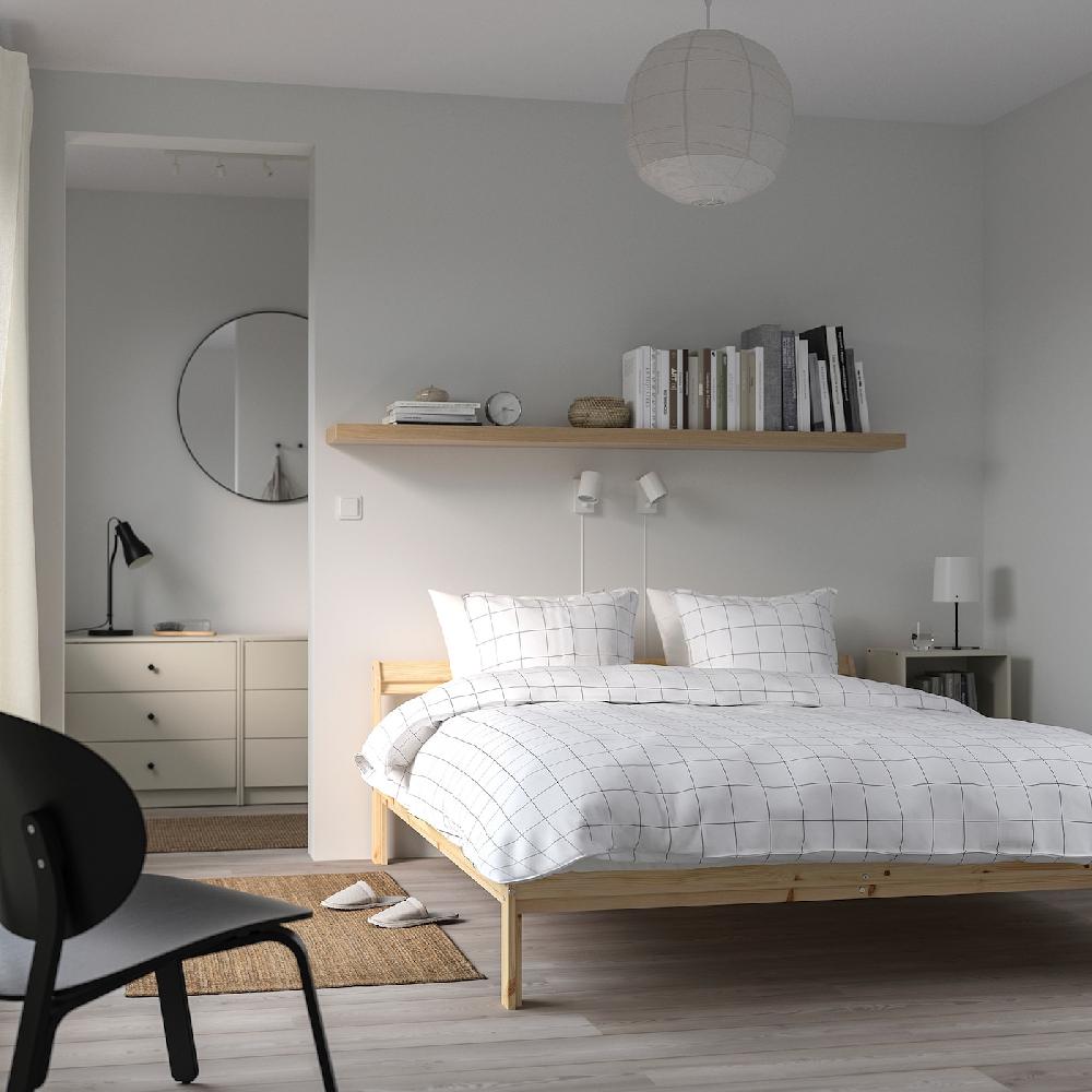 IKEA NEIDEN Estructura de cama pino 140x200 cm Promoción por tiempo limitado