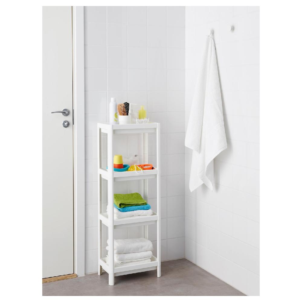 IKEA VESKEN Estantería blanco 37x23x101 cm Solo hoy
