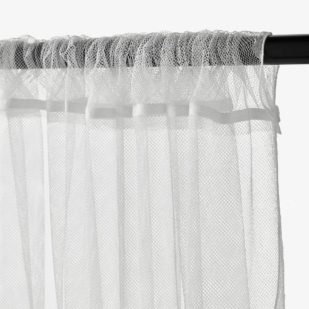 IKEA LILL Cortinas de red pack de 2 unidades con bolsillo para barra/blanco 280x300 cm Solo queda un día