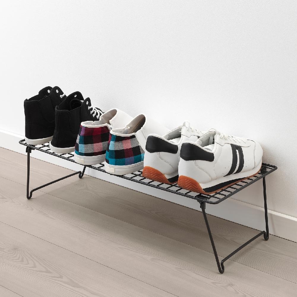 IKEA GREJIG Estante zapatero gris 58x27x17 cm Superdescuento