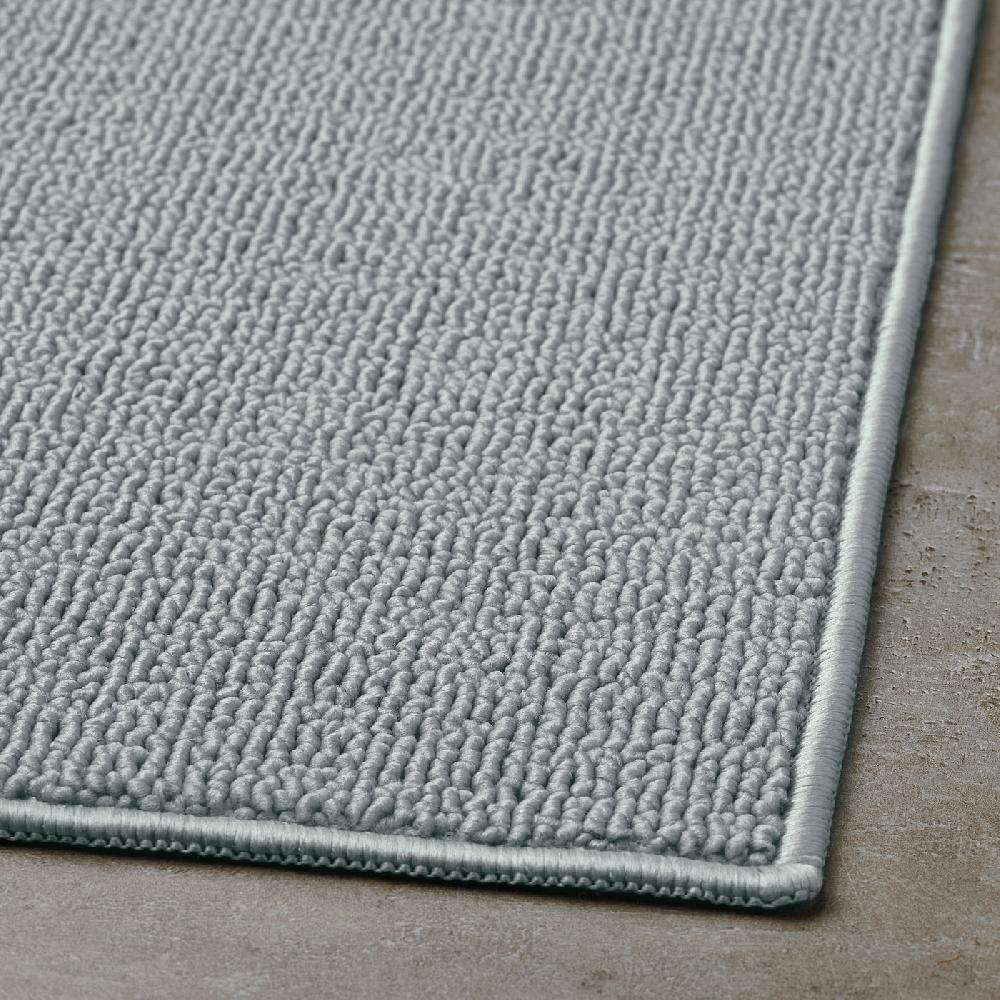 IKEA FINTSEN Alfombrilla de baño gris 40x60 cm Envío internacional gratuito