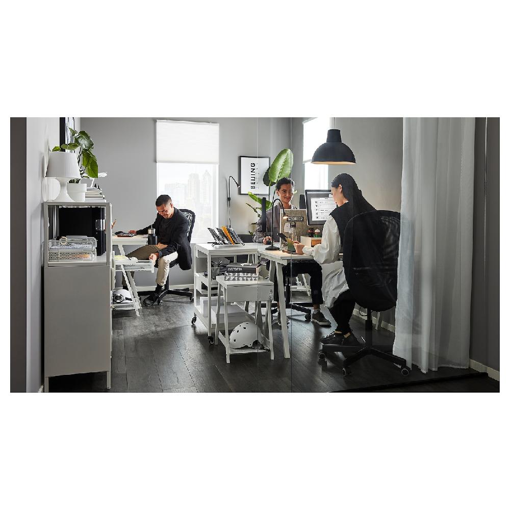 IKEA TROTTEN Escritorio blanco 120x70 cm Tienda de fábrica