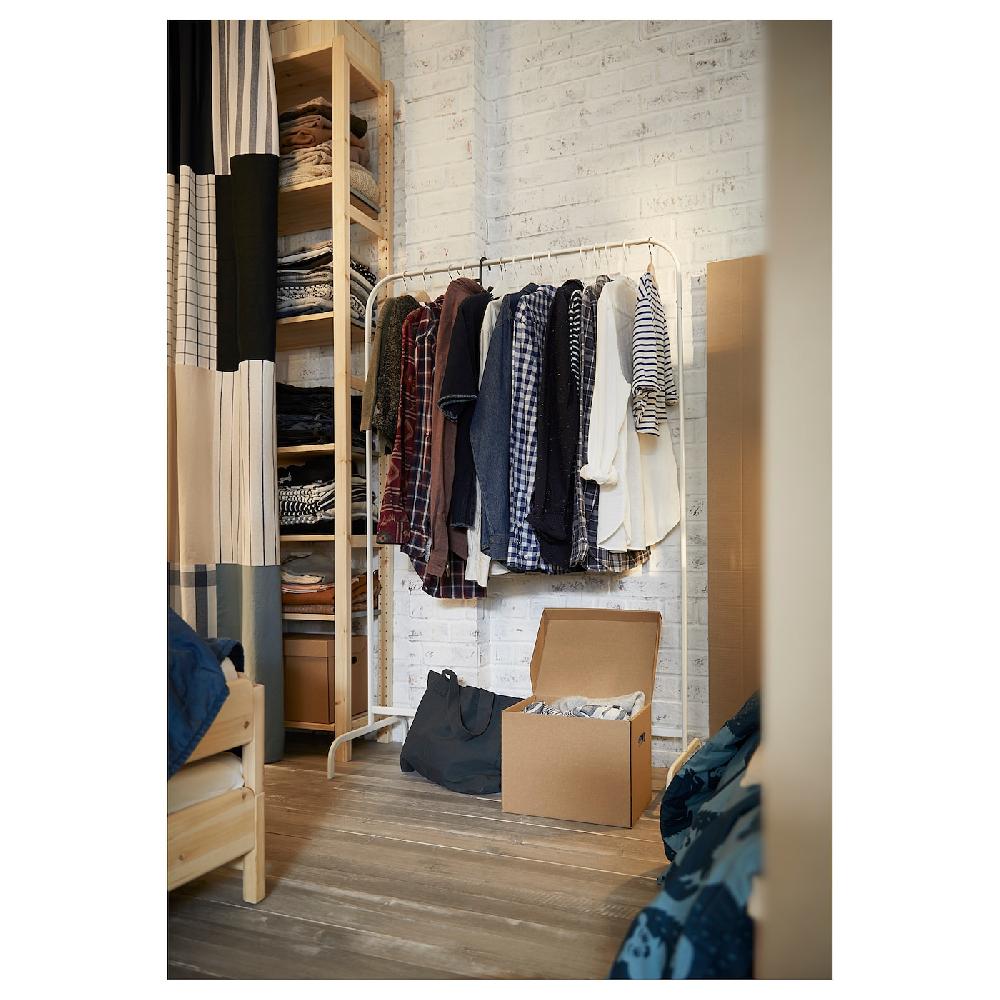 IKEA MULIG Burro para ropa blanco 99x152 cm Ahorra y exporta