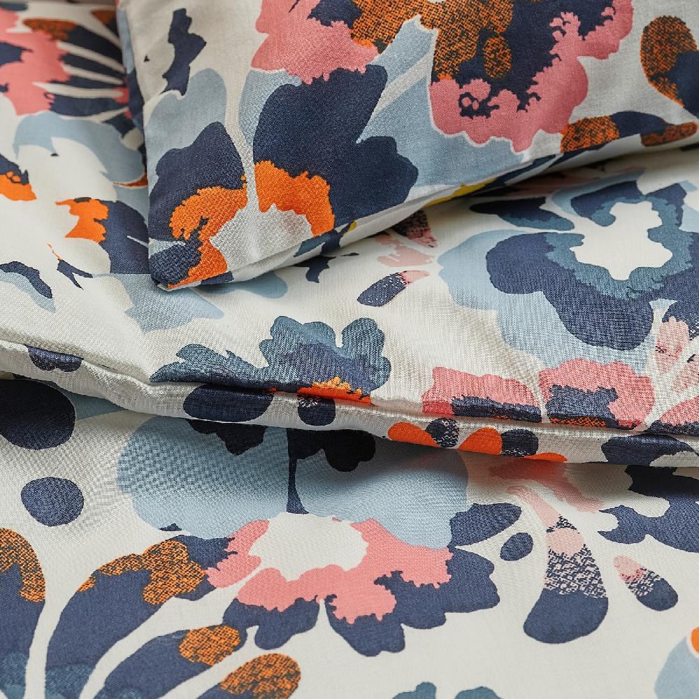 IKEA HÖNSGULLÖRT Funda nórdica con funda de almohada motivo floral/multicolor 150x200/50x60 cm Precios de Black Friday