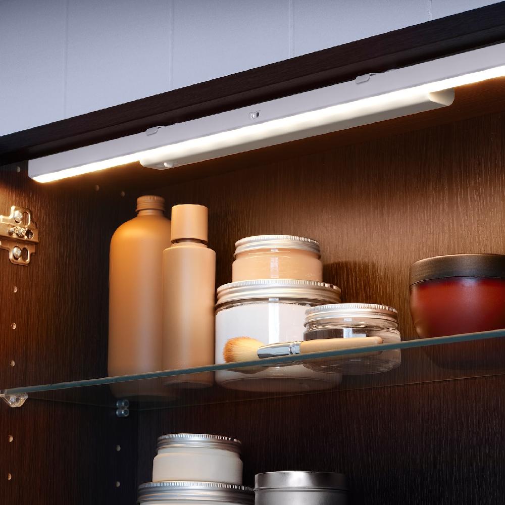 IKEA STÖTTA Iluminación LED armario sensor a pilas blanco 52 cm Libre de impuestos