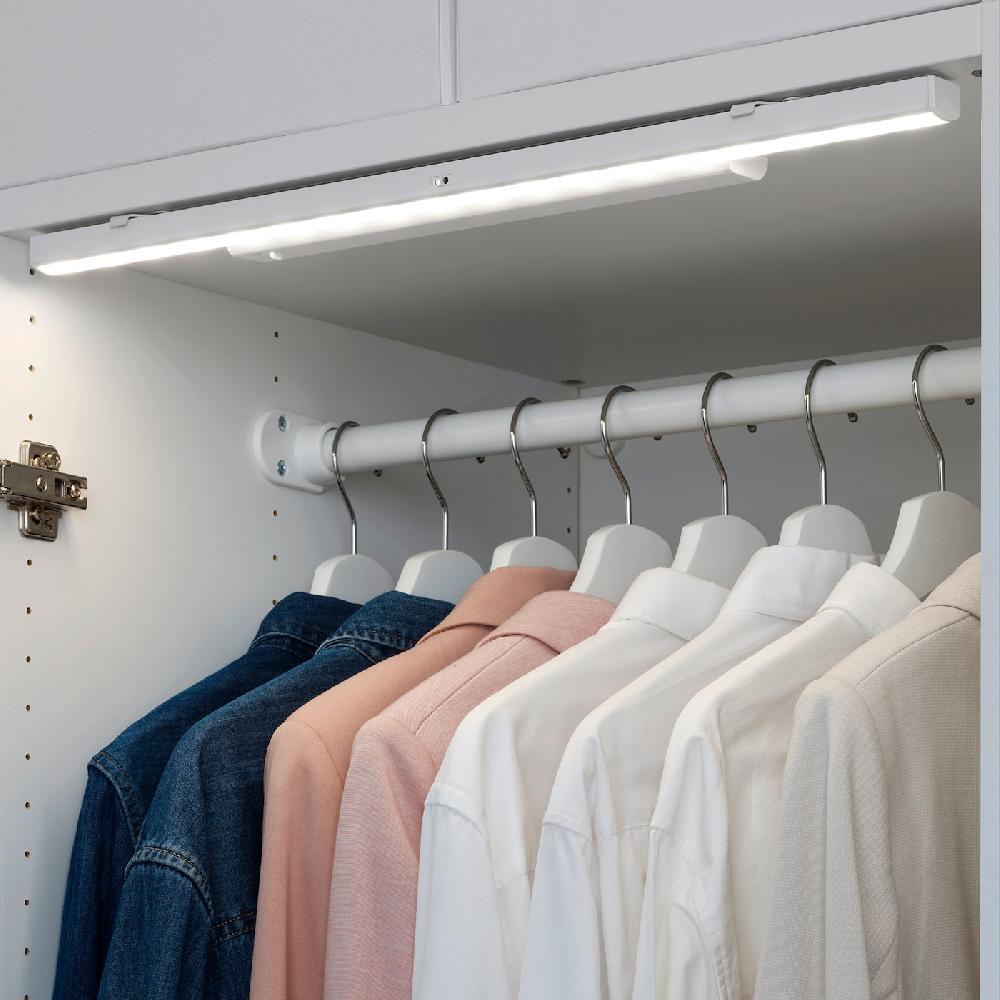 IKEA STÖTTA Iluminación LED armario sensor a pilas blanco 52 cm Libre de impuestos