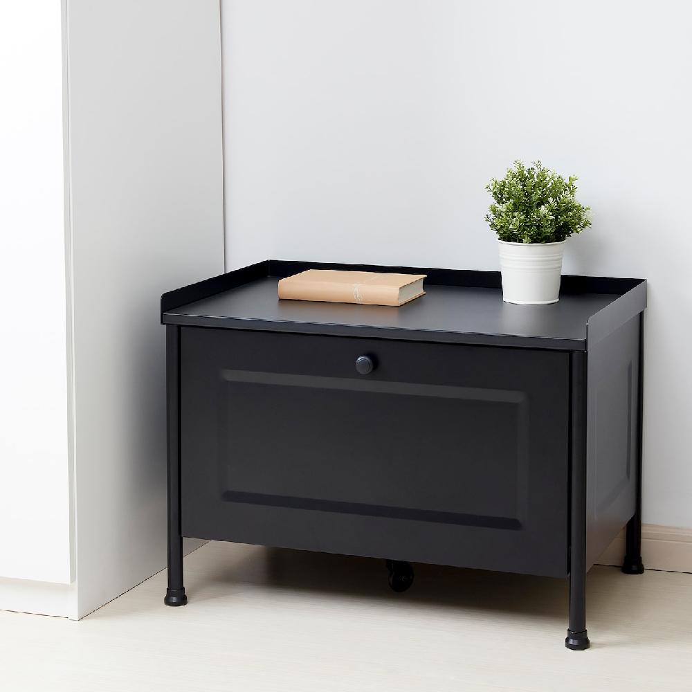 IKEA KORNSJÖ Banco con cajón negro Oferta exclusiva