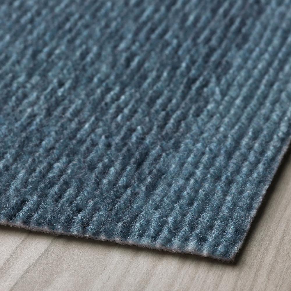IKEA KLAMPENBORG Felpudo interior azul 50x80 cm Ofertas de temporada