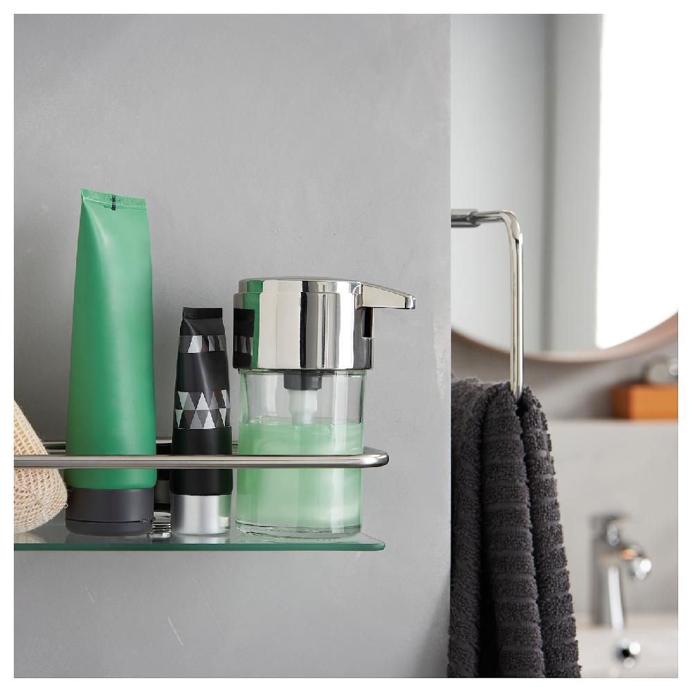 IKEA KALKGRUND Estante para ducha cromado 24x6 cm Precio ultrabajo