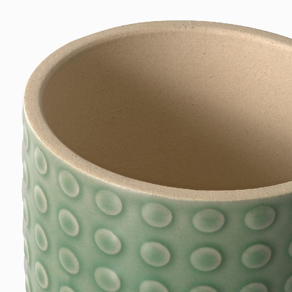 IKEA TYSKLÖNN Macetero interior/exterior verde 6 cm Devoluciones gratuitas