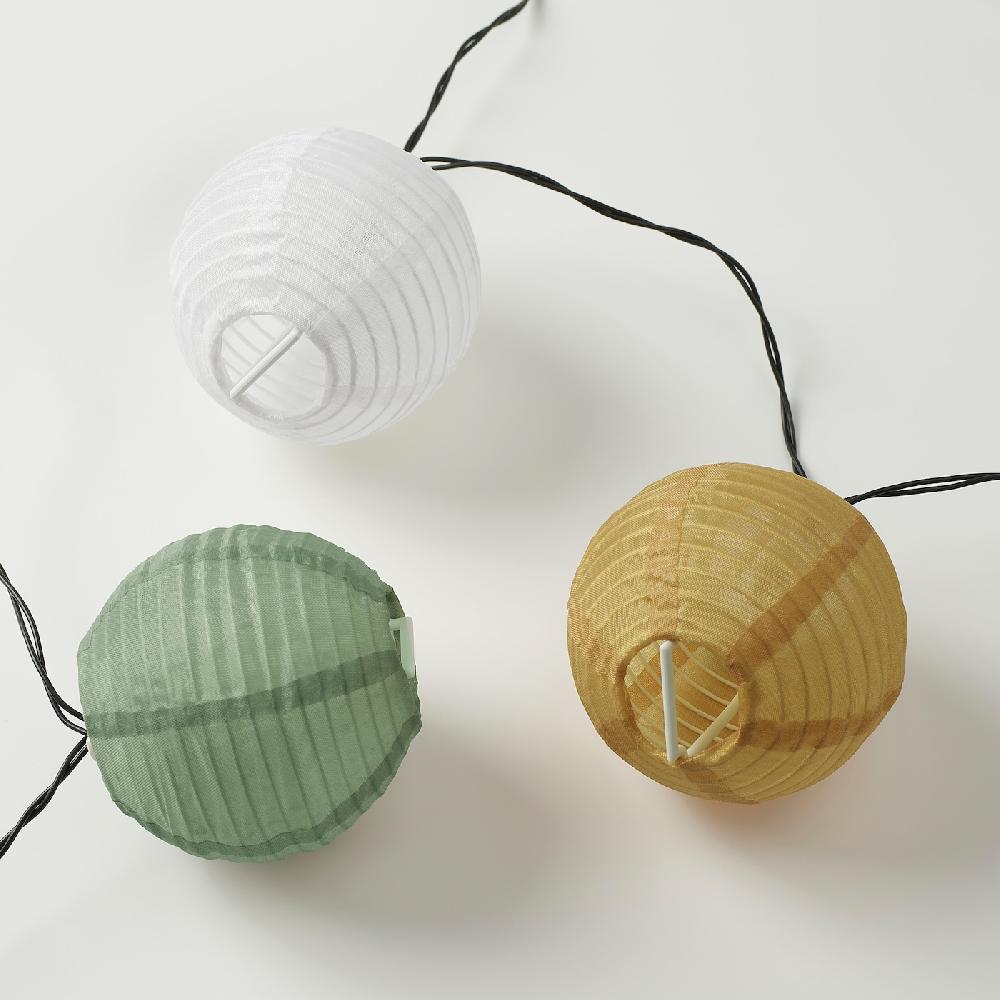 IKEA SOLVINDEN Guirnalda luminosa LED 24 luces exterior/energía solar multicolor En oferta