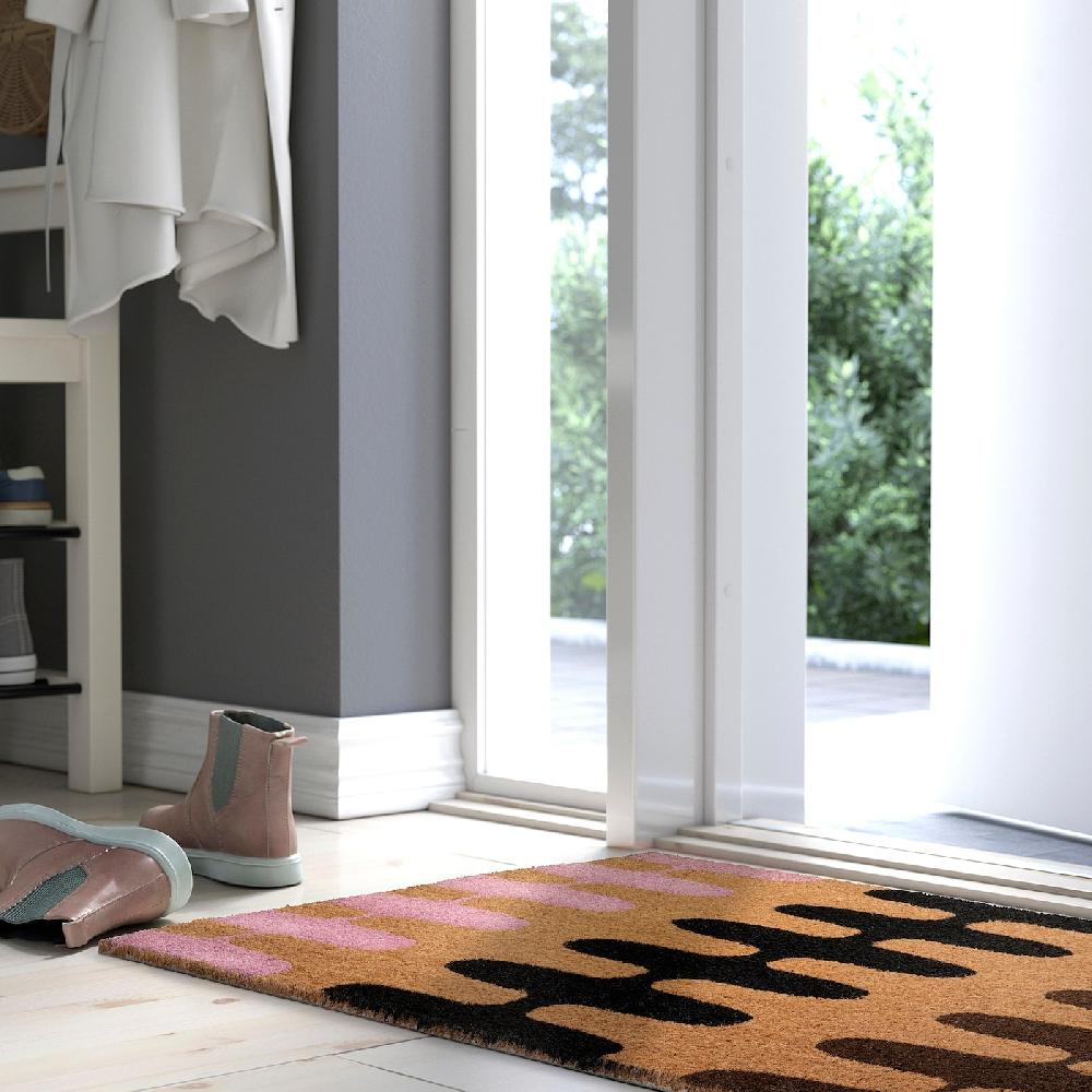 IKEA GÅNGYTA Felpudo natural/beige 60x90 cm Gran oferta