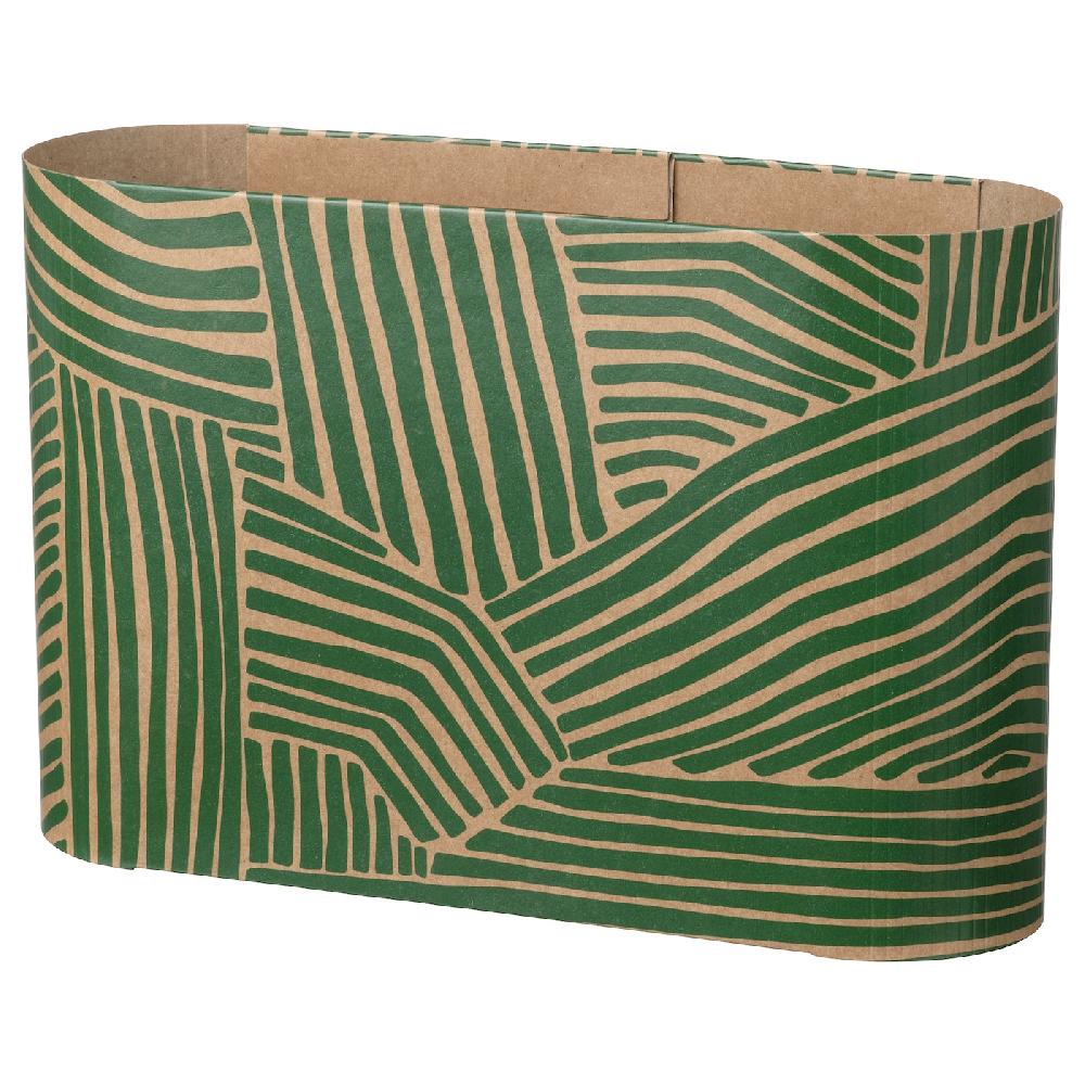 IKEA NÄBBFISK Servilletero papel pintado/con motivos verde 15x22 cm