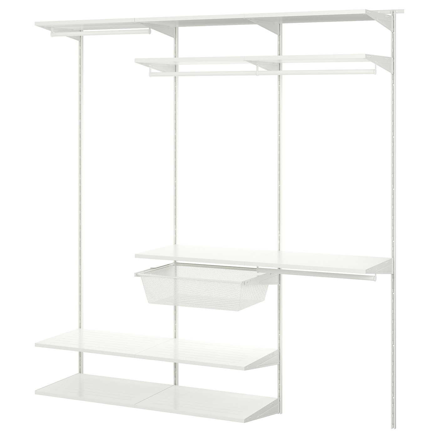 IKEA BOAXEL Combinación armario blanco 187x40x201 cm