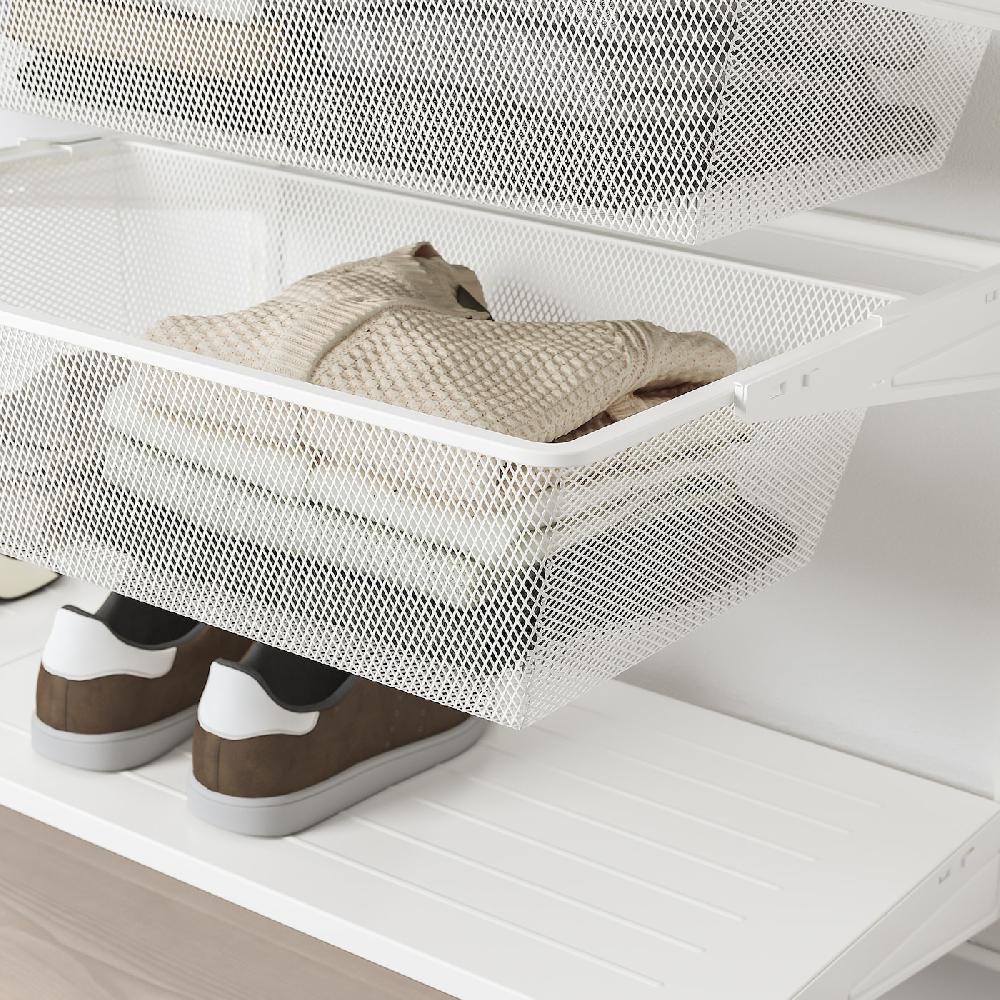 IKEA BOAXEL Combinación armario blanco 187x40x201 cm Liquidación