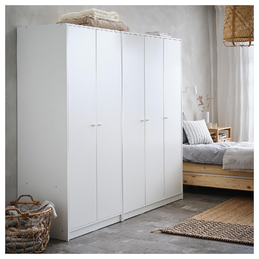 IKEA KLEPPSTAD Armario con 3 puertas blanco 117x176 cm En oferta