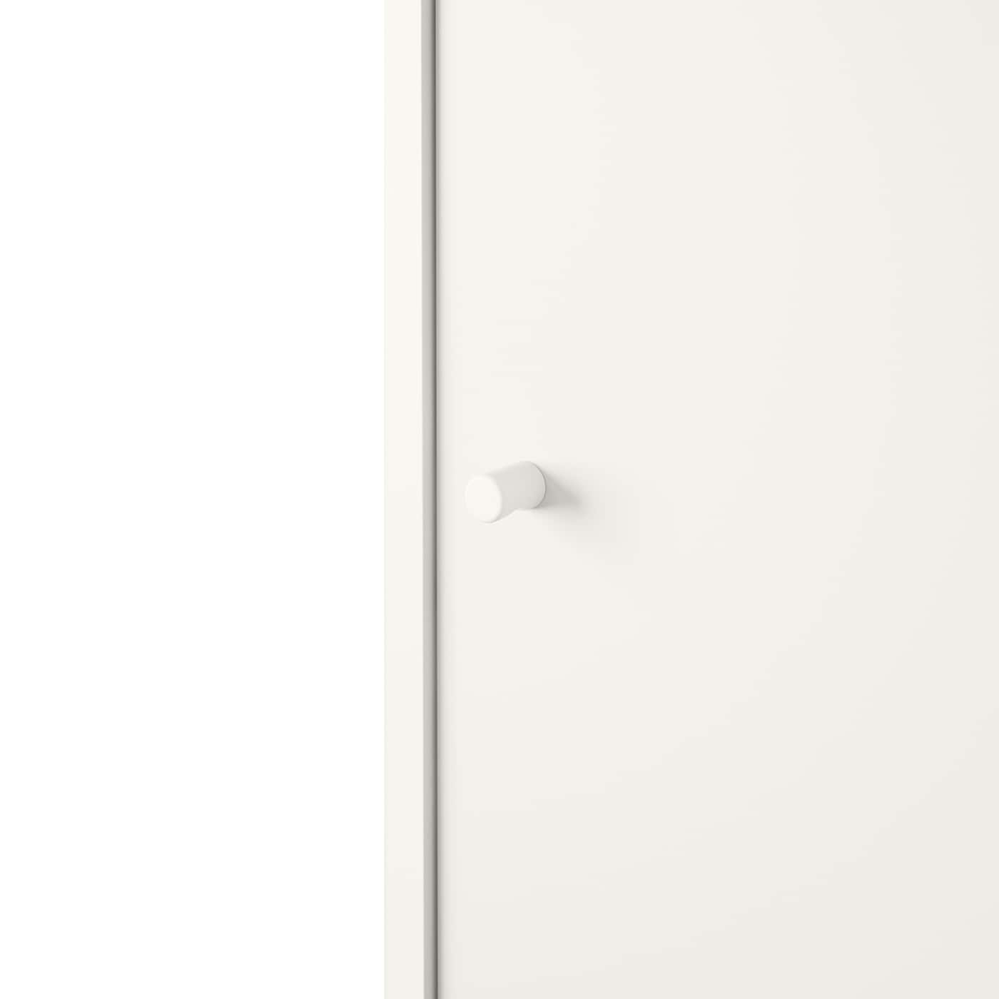 IKEA KLEPPSTAD Armario con puertas correderas blanco 117x176 cm Gran oferta