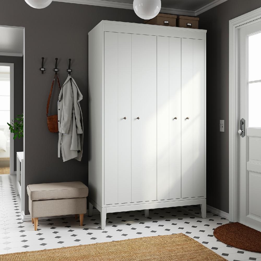 IKEA IDANÄS Armario blanco 121x211 cm Liquidación