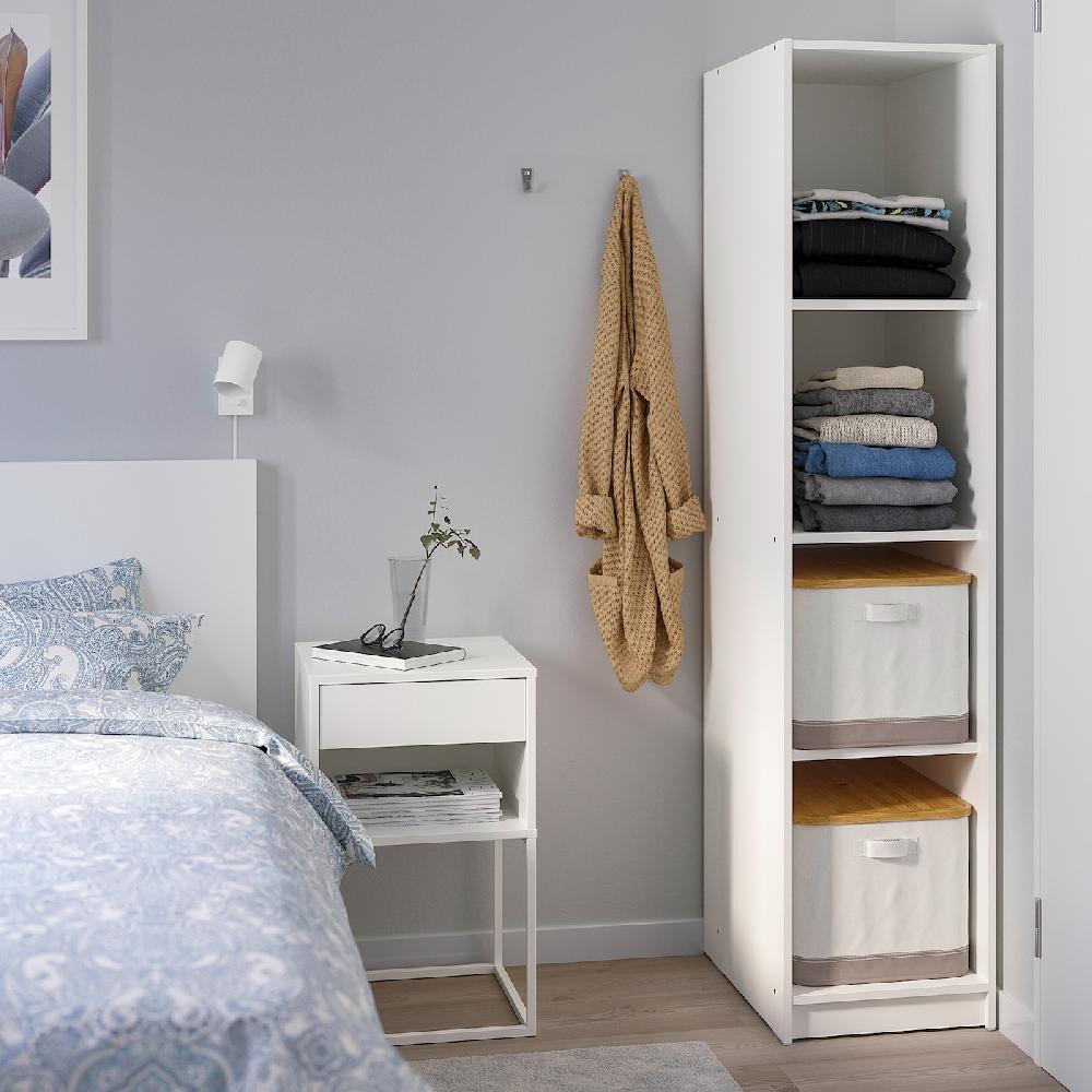 IKEA KLEPPSTAD Armario abierto blanco 39x176 cm ÚLTIMAS EDICIONES