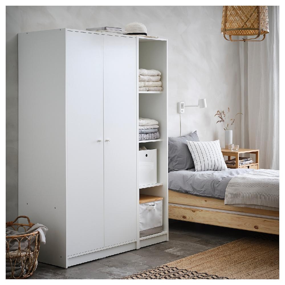 IKEA KLEPPSTAD Armario abierto blanco 39x176 cm ÚLTIMAS EDICIONES