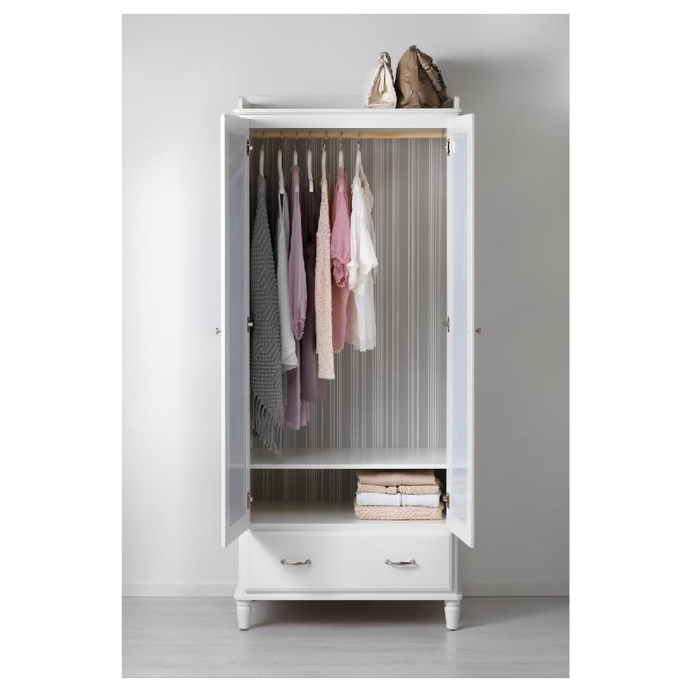 IKEA TYSSEDAL Armario blanco/espejo 88x58x208 cm Últimos 2 días