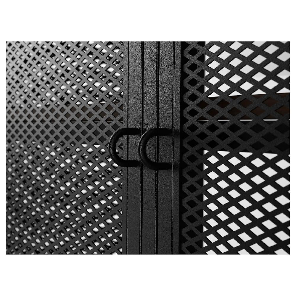 IKEA FJÄLLBO Mueble TV con estantería negro 250x36x95 cm Promoción trimestral