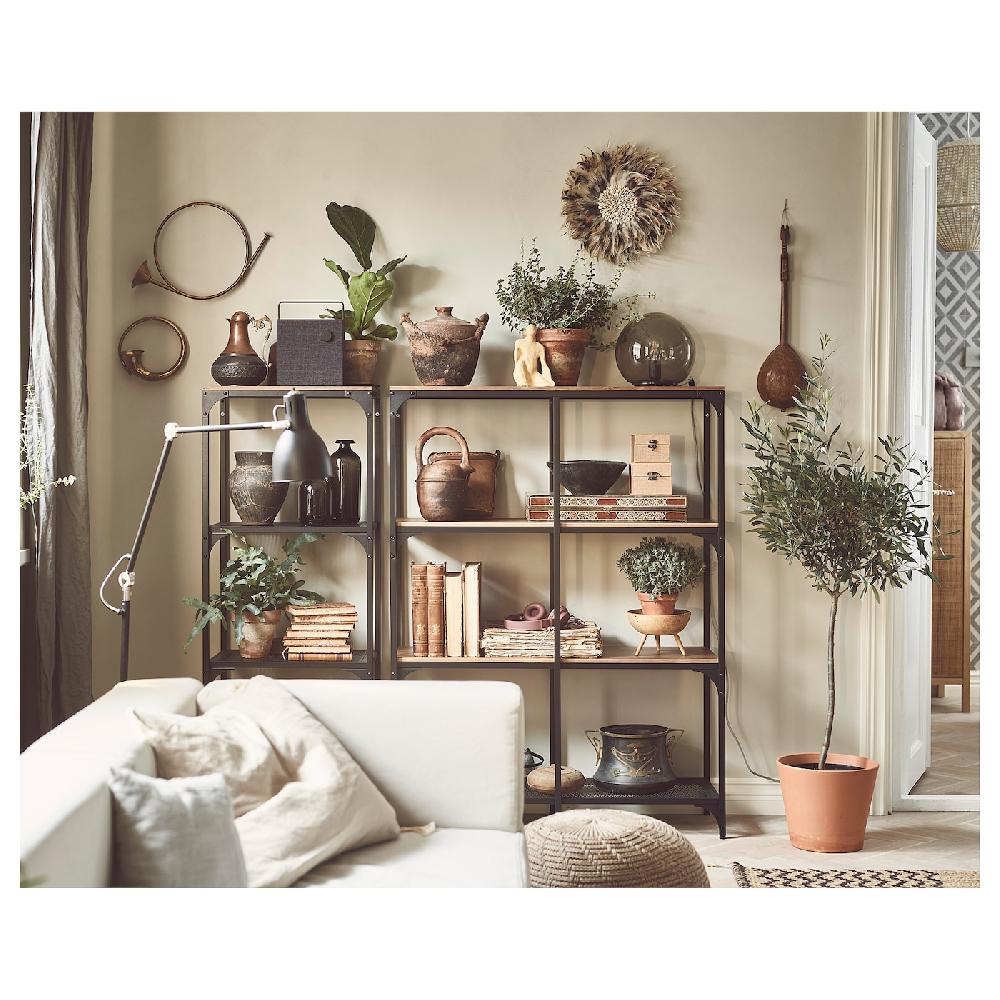 IKEA FJÄLLBO Estantería negro 51x136 cm Solo queda un día