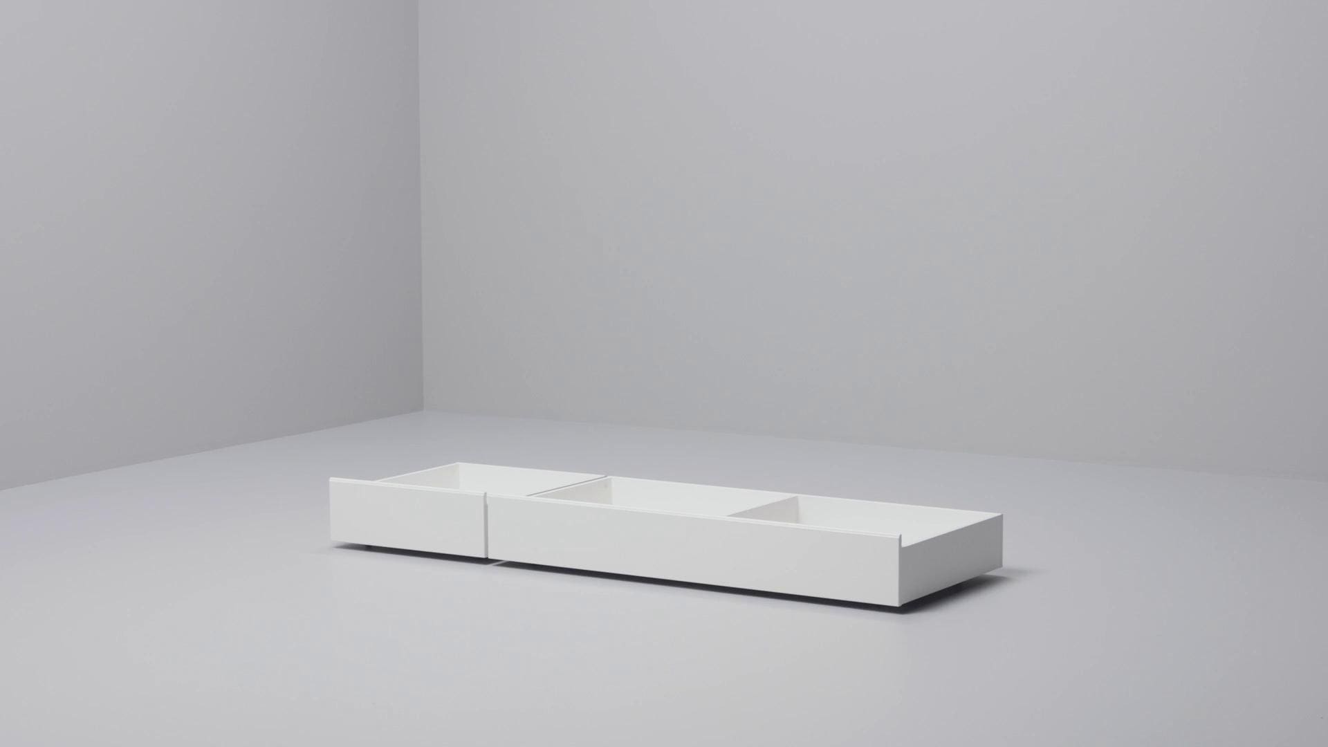 IKEA SONGESAND Estructura de cama con 2 cajones blanco 140x200 cm Libre de impuestos