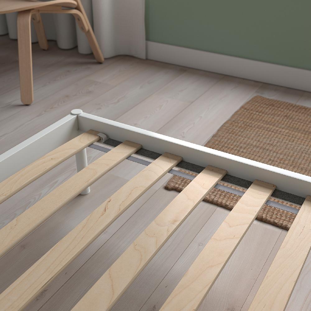 IKEA VEVELSTAD Estructura de cama blanco 135x190 cm Descuentos del mes