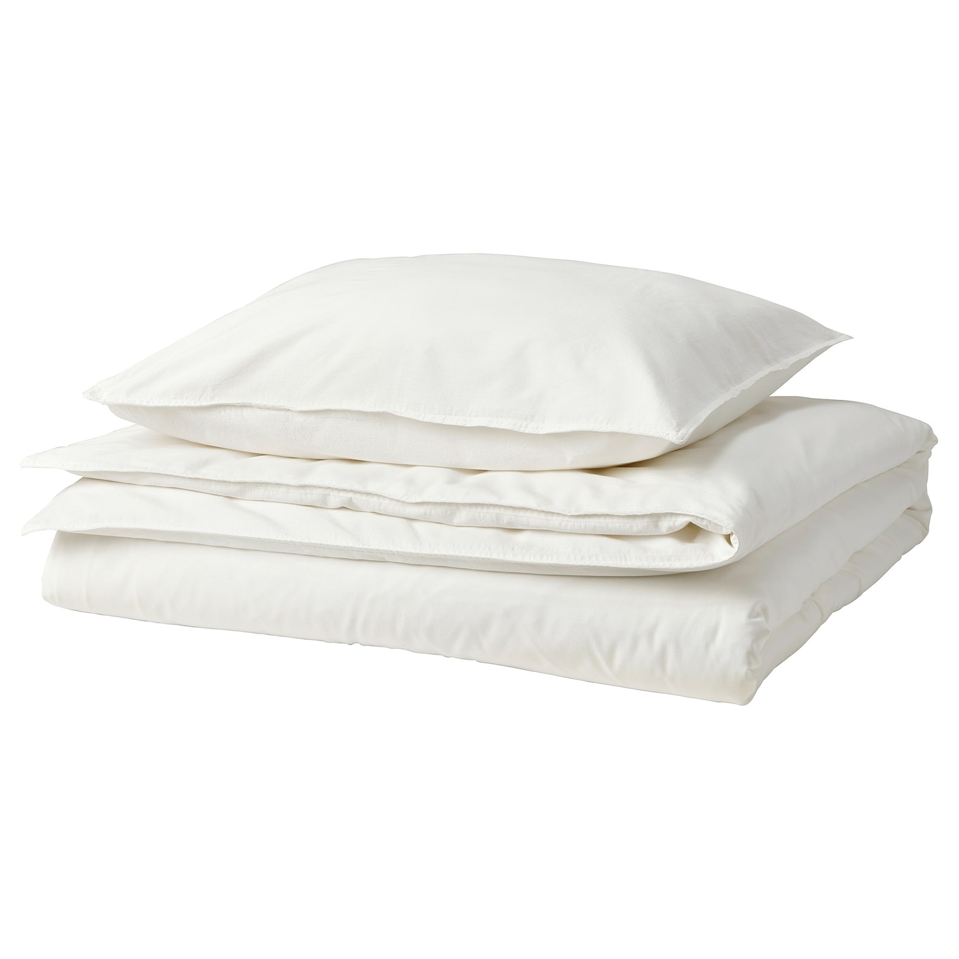 IKEA ÄNGSLILJA Funda nórdica con funda de almohada blanco 150x200/50x60 cm