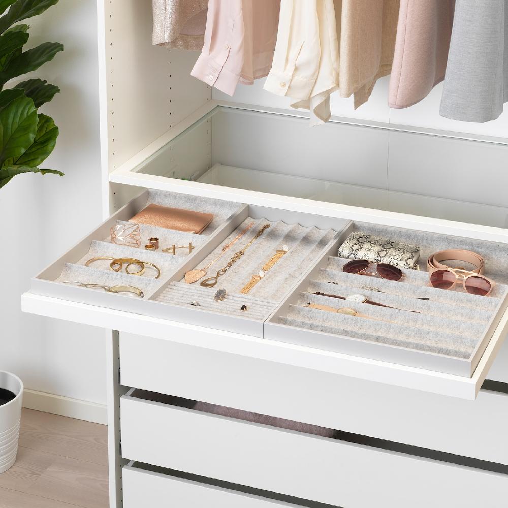 IKEA KOMPLEMENT Bandeja extraíble blanco 100x58 cm En oferta