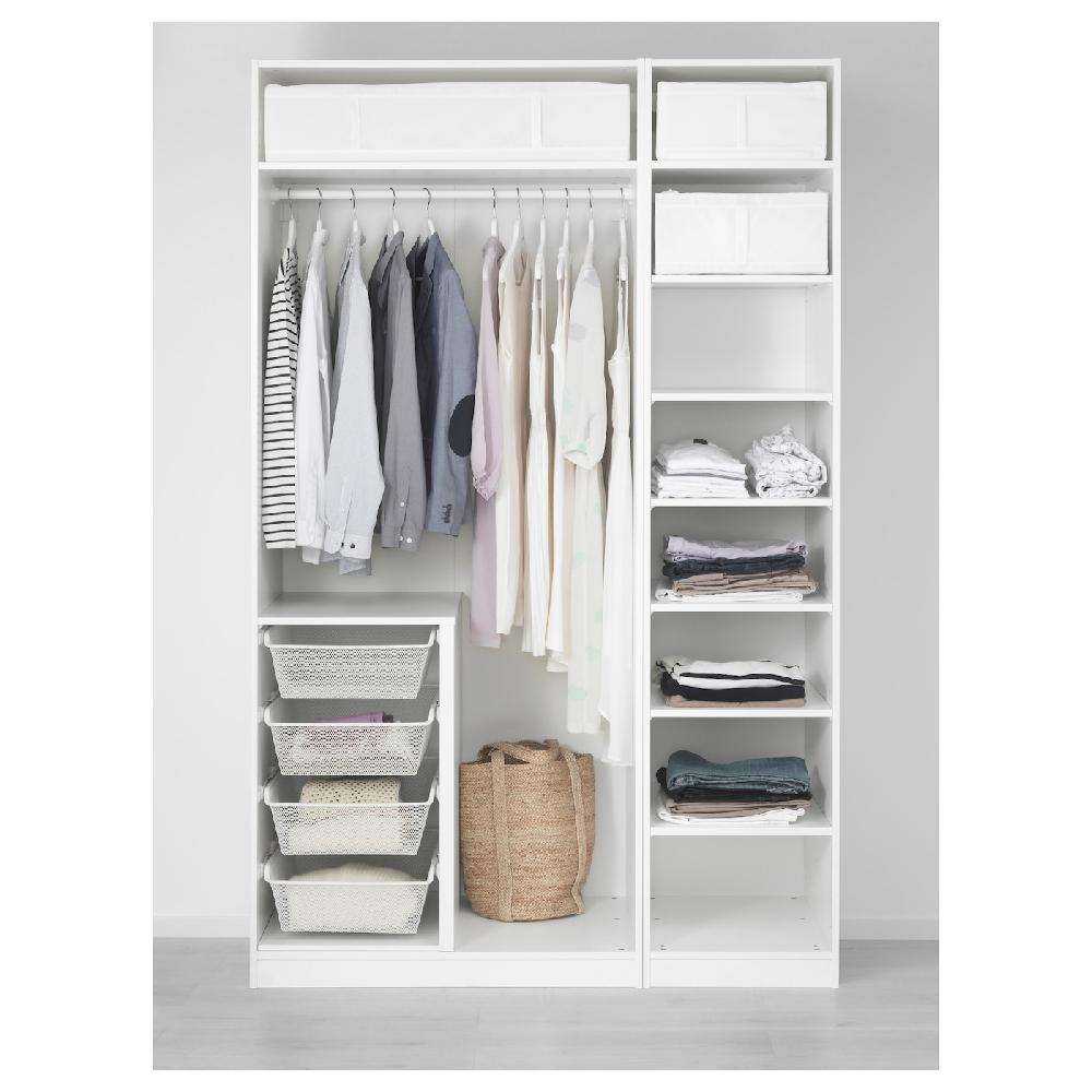 IKEA PAX / BERGSBO Armario blanco/blanco 150x60x236 cm Descuento
