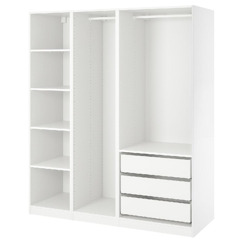 IKEA PAX Armario blanco 175x58x201 cm Rebajas online
